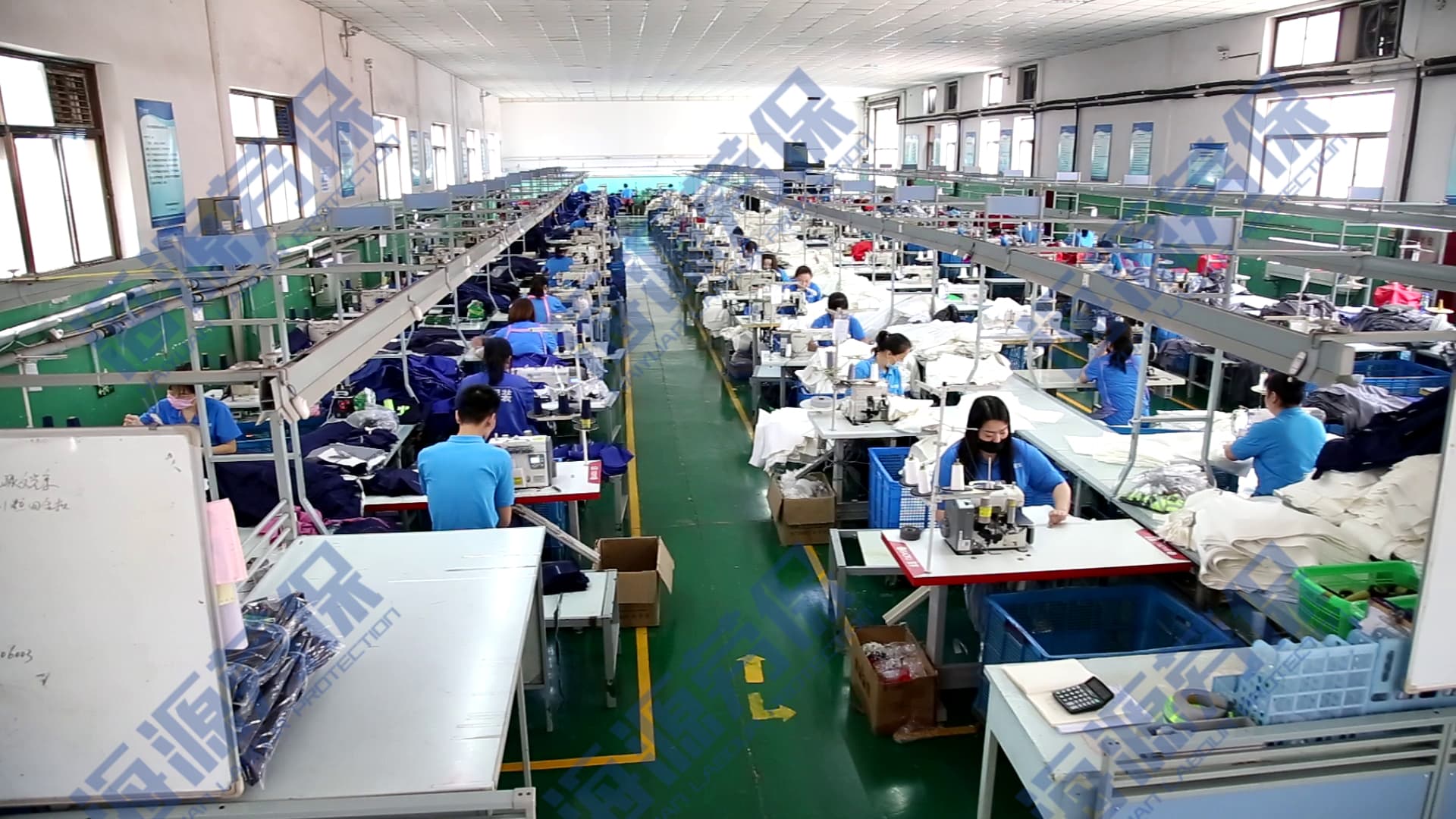 海源劳保服生产车间(图1)